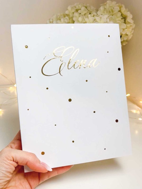 Confezione Regalo Personalizzata Pochette Misura Small