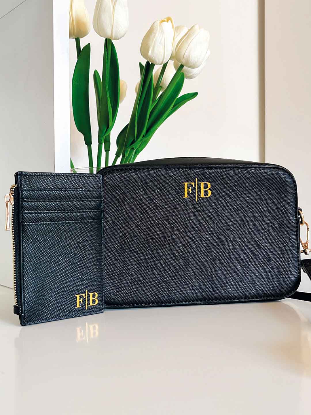 Borsa Tracolla Personalizzata Iniziali